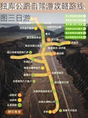 独库公路自驾游攻略路线图三日游