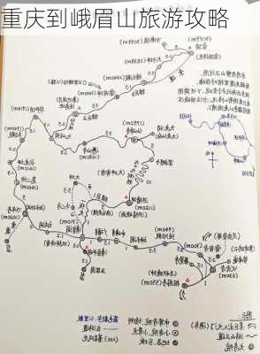 重庆到峨眉山旅游攻略