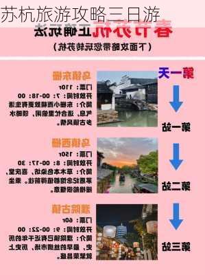 苏杭旅游攻略三日游