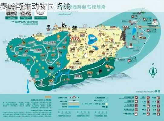 秦岭野生动物园路线