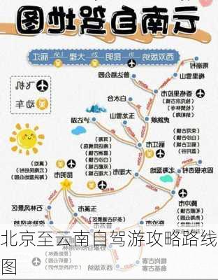 北京至云南自驾游攻略路线图