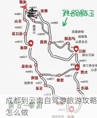 成都到云南自驾游旅游攻略怎么做