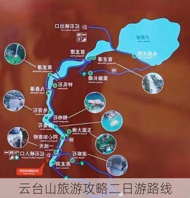 云台山旅游攻略二日游路线