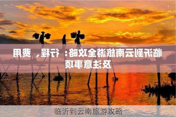 临沂到云南旅游攻略