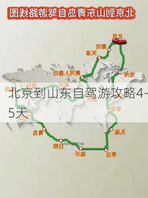 北京到山东自驾游攻略4-5天