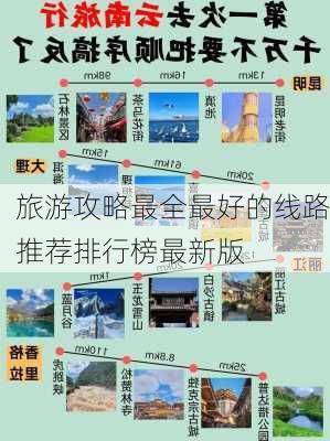 旅游攻略最全最好的线路推荐排行榜最新版