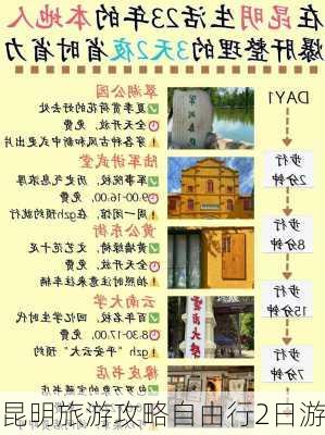 昆明旅游攻略自由行2日游