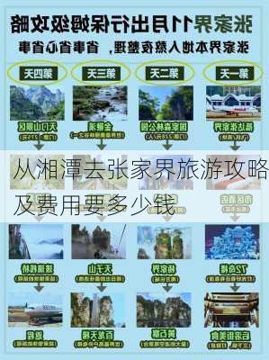 从湘潭去张家界旅游攻略及费用要多少钱