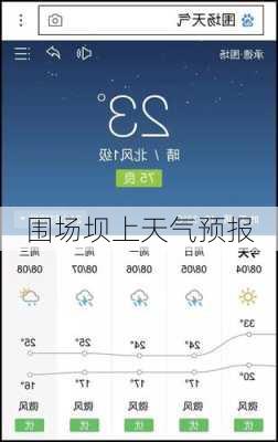 围场坝上天气预报