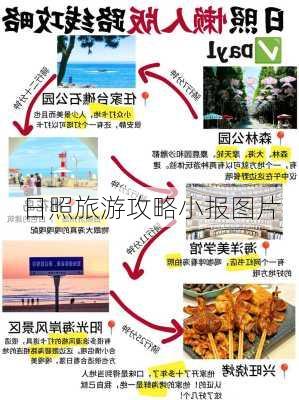 日照旅游攻略小报图片