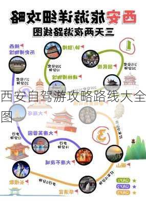 西安自驾游攻略路线大全图