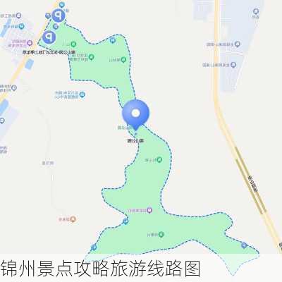 锦州景点攻略旅游线路图