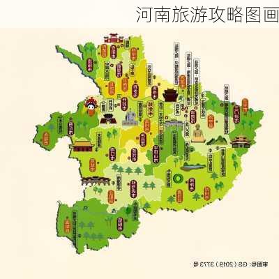 河南旅游攻略图画