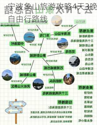 宁波象山旅游攻略4天3晚自由行路线