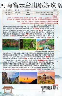 河南省云台山旅游攻略