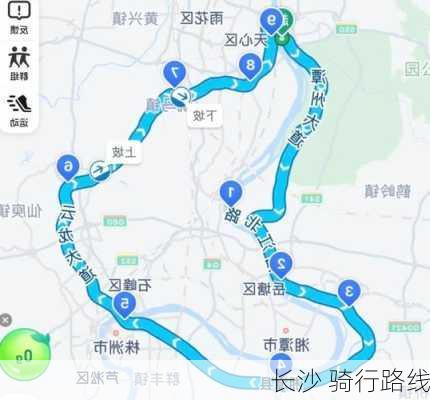 长沙 骑行路线