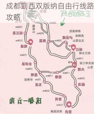 成都到西双版纳自由行线路攻略