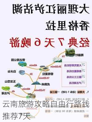 云南旅游攻略自由行路线推荐7天